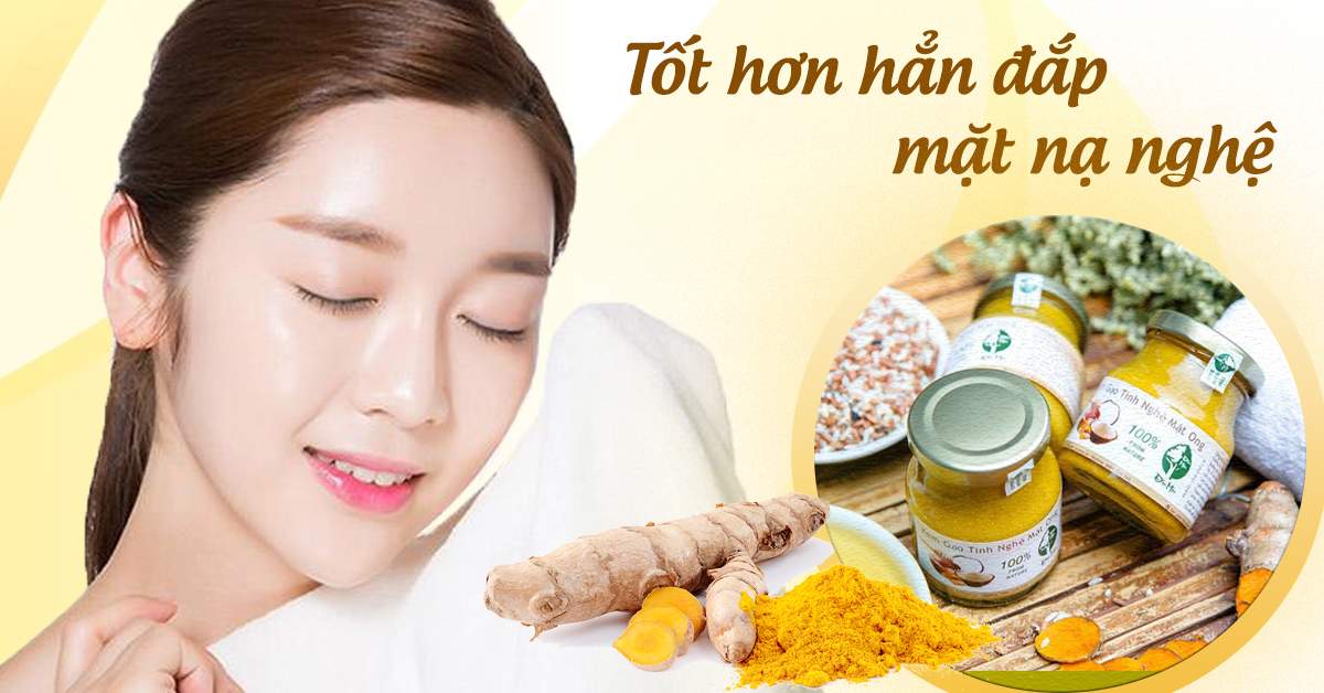 Tốt hơn hẳn đắp mặt nạ nghệ - Trắng hồng căng mịn với sản phẩm Organic này